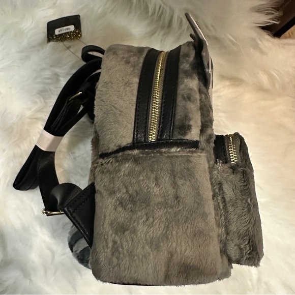 Disney Princess Loungefly Pocahontas Meeko Plush Mini Backpack NWT - Picture 2 of 6